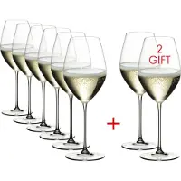 Riedel 7449/28 VERITAS Champagner Weinglas VORTEILSSET - KAUF 8 ZAHL 6