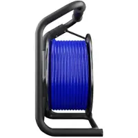 Plastrol Kabeltrommel 50m HEAVY LINE 3x2,5mm Blau Metalltrommel 4x 230V-Steckdosen