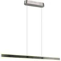 Valotorni Lighting Hängelampe Arcola, dimmbar, alu / grau / zink, für Wohn- / Esszimmer, Metall, Modern