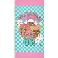 Carbotex LOL Surprise Individually Badetuch, Strandtuch 70x140cm
