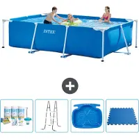 Intex Rechteckiger Frame Pool - 300x200x75 cm - 5-teilig S40186