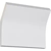 Valotorni Lighting Wandlampe Vanjura, weiß / opal, für Wohn- / Esszimmer, Gips / Ton, Modern, Wandleuchte, Wandlampe Innen