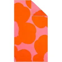 Marimekko - Iso Unikko Badetuch, 100 x 180 cm, pink / orange red