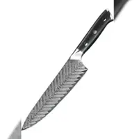 Lurch Schöner kann ein Messer nicht sein Das Messer für den Chefkoch Damast Küchen- und Kochmesser