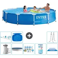Intex Frame Pool Rund - 366x76 cm - 9-teilig S41750