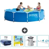 Intex Frame Pool Rund - 305x76 cm - 5-teilig SCB14