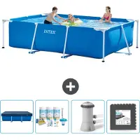 Intex Rechteckiger Frame Pool - 300x200x75 cm - 5-teilig SCB3