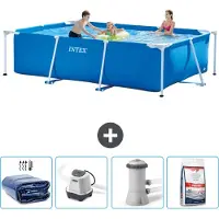 Intex Rechteckiger Frame Pool - 300x200x75 cm - 5-teilig SCB54