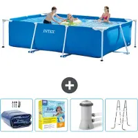 Intex Rechteckiger Frame Pool - 300x200x75 cm - 5-teilig SCB13
