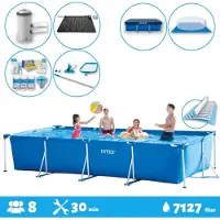 Intex Rechteckiger Frame Pool - 450x220x84 cm - 7-teilig SCB97