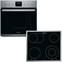 Bauknecht HEKO 500 H, Einbauherdset (Elektrokochfeld, A, 65 l)