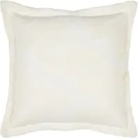 PAD Dekokissen "COSIMA", ivory, unifarben, B:45cm L:45cm, Obermaterial: 100% Leinen, Dekokissen_Sitzkissen_Kissenhüllen, Dekokissen, Made in Europe