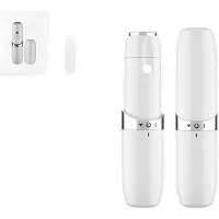 Dopwii Elektrischer Gesichtsrasierer für Damen, Präzisionsrasierer mit LED Licht, sanfte Haarentfernung für Gesicht & Oberlippe