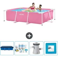 Intex Rechteckiger Frame Pool - 220x150x60 cm - 5-teilig SCB2