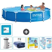 Intex Frame Pool Rund - 366x76 cm - 6-teilig SCB23