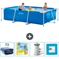 Intex Rechteckiger Frame Pool - 300x200x75 cm - 5-teilig SCB9