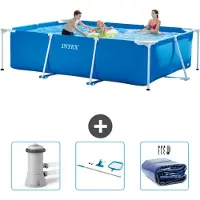 Intex Rechteckiger Frame Pool - 300x200x75 cm - 4-teilig SCB81