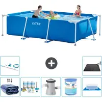 Intex Rechteckiger Frame Pool - 300x200x75 cm - 8-teilig S40197