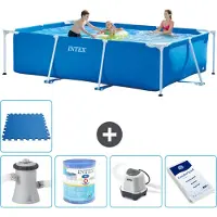 Intex Rechteckiger Frame Pool - 300x200x75 cm - 6-teilig S40208