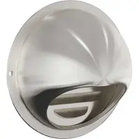vidaXL Lüftungsgitter 2 stk. Silber 100 mm Edelstahl