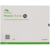 Mepilex Border Ag Schaumverb.17x20 cm steril 5 St Verband