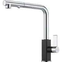 Franke 115.0392.382, Standard, Schwarz, Chrom, Metall, Hebelgriffe, Einzelbild, Keramik