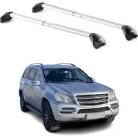 Aurilis Dachträger Grundtäger für Mercedes GL Klasse X164 2006-2012 100kg Alu Silber ABE