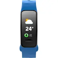 Atlanta Fitness Tracker – Leben Sie aktiv und bewusst! – Mit Touch-3D-Farbdisplay und Animationen – Leistungsstarke Batterie, geringes Gewicht – Neues Modell, Farbe:Blau