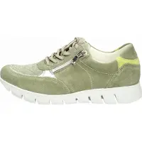 Waldlaufer Schnürhalbschuhe in grün, Gr. 5.5