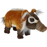 Ravensden Plüschtier Pinselohrschwein 31cm, Stofftiere Kuscheltiere Schweine Pinselohrschweine