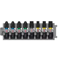 Bosch PRO Impact Mixed Pack, PH2(x2) PZ2(x2) H5 T20 T25 T30, 25 mm, 8-tlg.