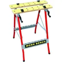 Levior Tragbarer Arbeitstisch klappbar mit Schiebeplatten 80x61x24 cm, max. 100 kg