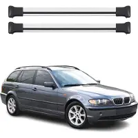 Omtec 1701928 Dachreling Dachträger Aluminium für BMW 3 Touring (E46)
