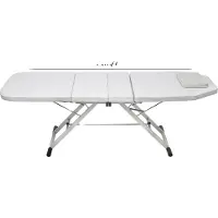 OEM Massagetisch, verstellbare Rückenlehne, tragbares Design, WEISS