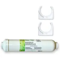 Aquafilter externer Kühlschrankfilter Coconut+Polyphospat, mit Kalkschutz, Klick