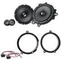 Pioneer TS-A1600C Lautsprecher Einbauset für Mercedes C Klasse W202 2 Wege vorne