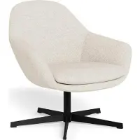 Actona Polsterstuhl GROUP "Polsterstuhl", beige (, matt schwarz, matt schwarz, beige), B:74cm H:81cm T:72cm, Stoff, Stühle, Polsterstuhl, Stuhl, beige,Drehfunktion,74x72x81cm