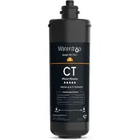 Waterdrop WD-10CT Wasserfilter für Unterspülbecken, Ersatz TSA 3-stufiges Unterspülwasserfiltersystem, TSB 3-stufiges Unterbecken-Wasserfiltersystem