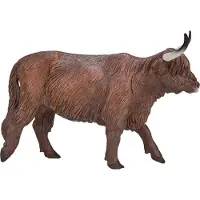 MOJO Fun Highland Cow, 3 Jahr(e), FARMLAND, Braun, Polyvinylchlorid (PVC)