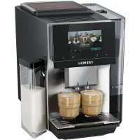 Siemens EQ.700 TQ723E03, Espressomaschine, 2,4 l, Kaffeebohnen, Eingebautes Mahlwerk, 1500 W, Edelstahl, Schwarz
