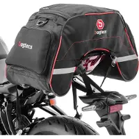 Bagtecs Motorrad Hecktasche # WP35 für Beifahrersitz 35 Liter rot