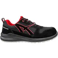 Albatros CLIFTON LOW S3L ESD FO SR 648700210000048 Sicherheitsschuh S3L Schuhgröße (EU): 48 Schwarz/Rot 1 Paar