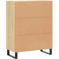 vidaXL Sideboard Sonoma-Eiche 69,5x34x90 cm Holzwerkstoff