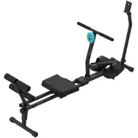 Cecotec Hydraulisches Rudergerät, faltbar und kompakt, Drumfit Rower CompactROW, 12 Widerstandsstufen, Gewicht bis 110 kg
