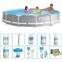 Intex Prism Frame Pool Rund - 366x76 cm - 11-teilig S43253