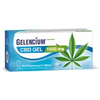 Heilpflanzenwohl GmbH Gelencium Cannabis Cbd Gel Kühlend 2X100 ml
