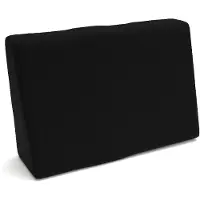 Pokar Palettenkissen Palettenauflagen mit abnehmbarem Bezug Palettensofa, Größe:Seitenkissen 60 x 40, Farbe:Schwarz - Wasserdicht