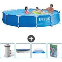 Intex Frame Pool Rund - 366x76 cm - 5-teilig SCB117