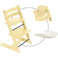 Stokke TRIPP TRAPP Bundle Treppenhochstuhl inklusive Babyset & Tray, gelb