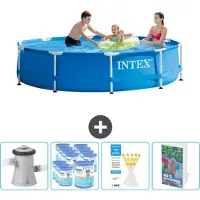 Intex Frame Pool Rund - 305x76 cm - 5-teilig SCB123